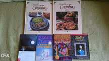 Livros culinária e juvenis
