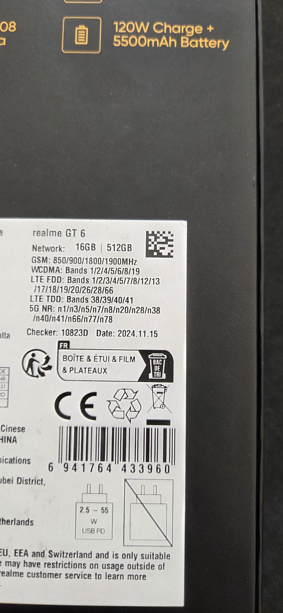 Realme GT 6 nowy 16/512GB + ubezpieczenie