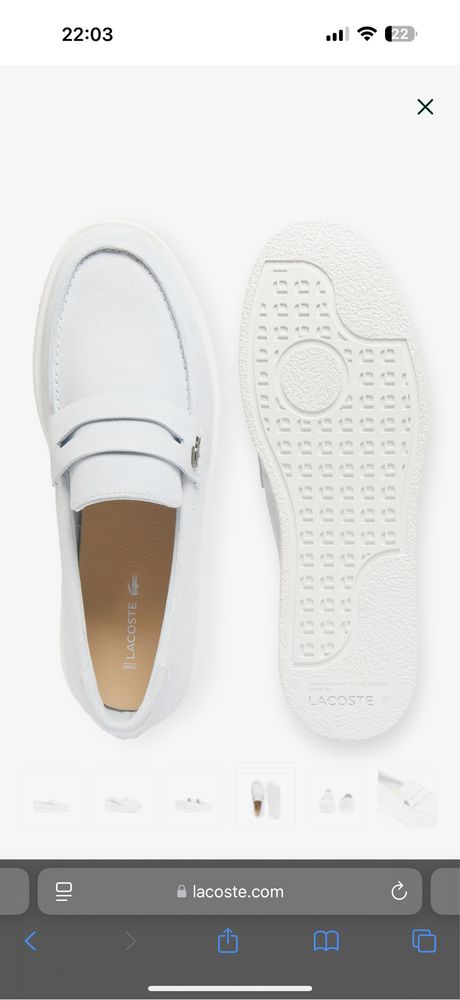 Продам Лофери lacoste
