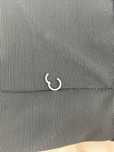 Kolczyk clicker piercing