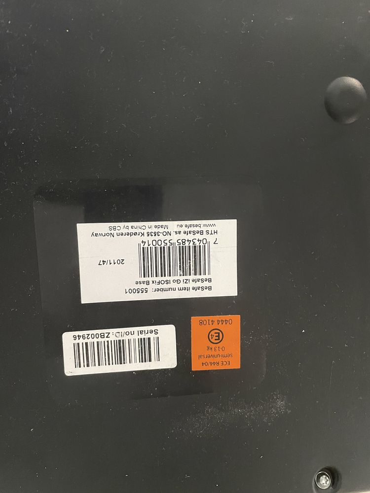 Ovinho Besafe X1 + iSoFix