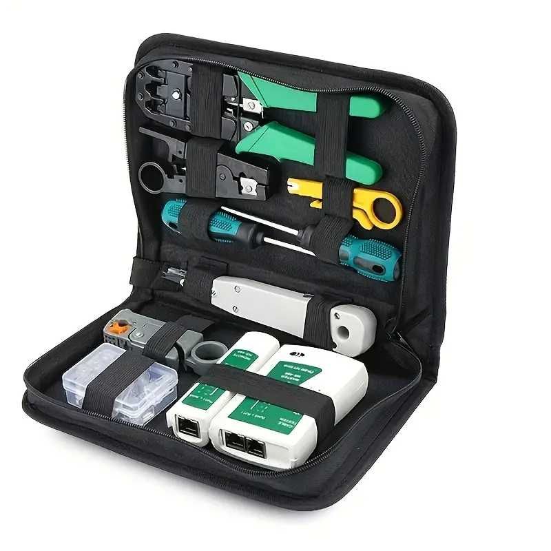 NOVO - Kit Ferramentas para Cabos de Rede