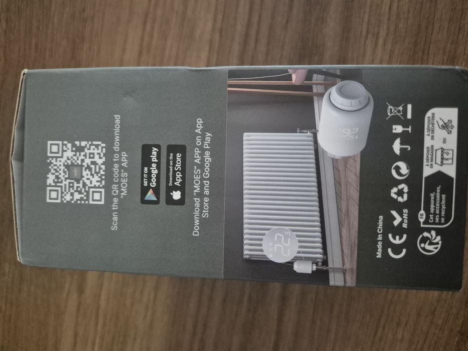 Termostato Inteligente para Radiador ZIGBEE