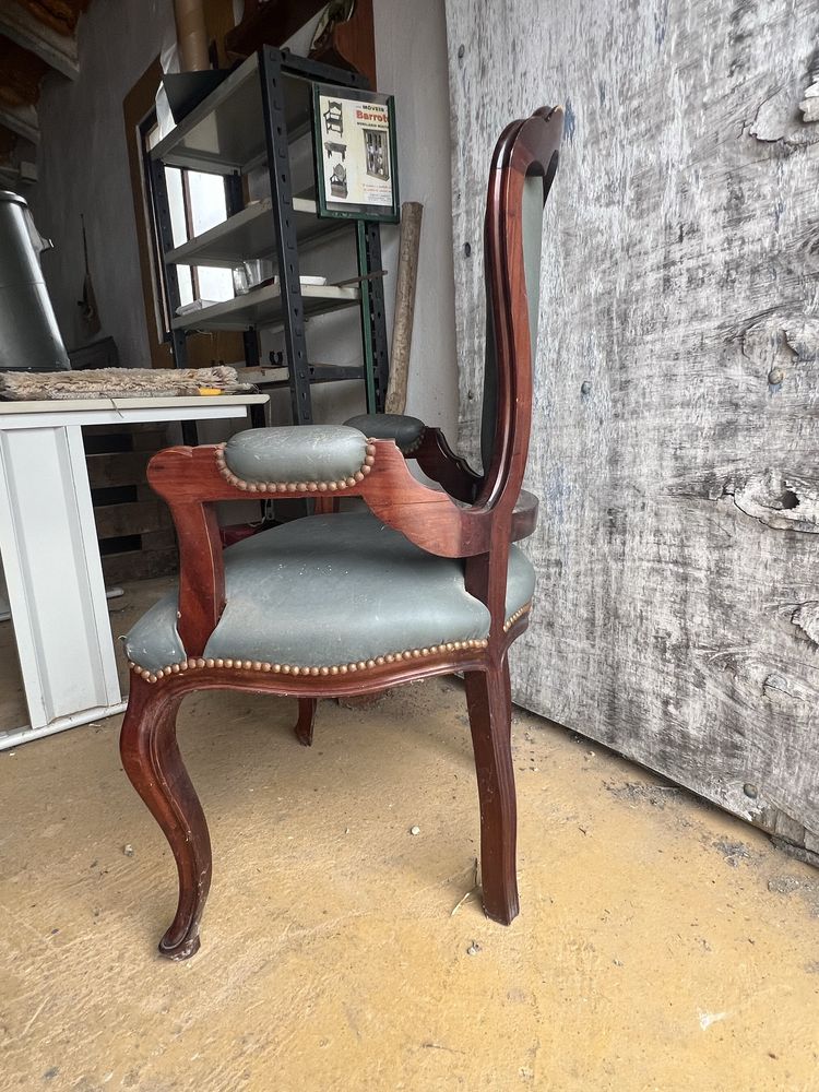 Cadeirão tipo Bergère