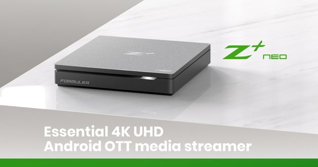 NOVO E SELADO Box Formuler Z+ NEO ULTRA HD 4K IPTV MyTVOnline2 Android