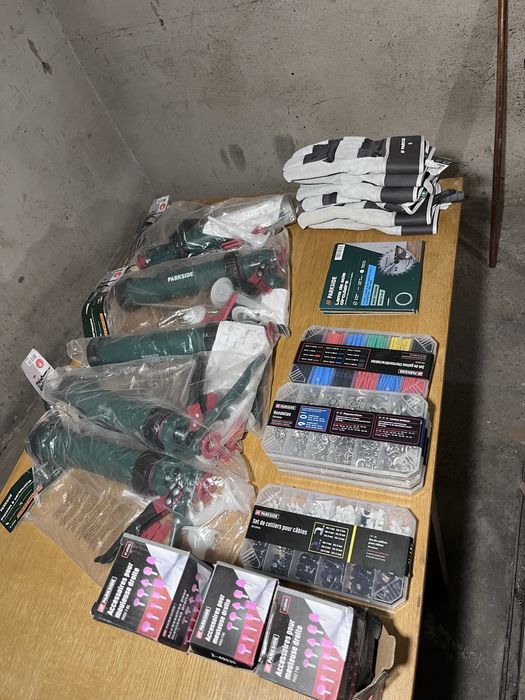 Zestaw narzędzi i akcesoriów Parkside -50%