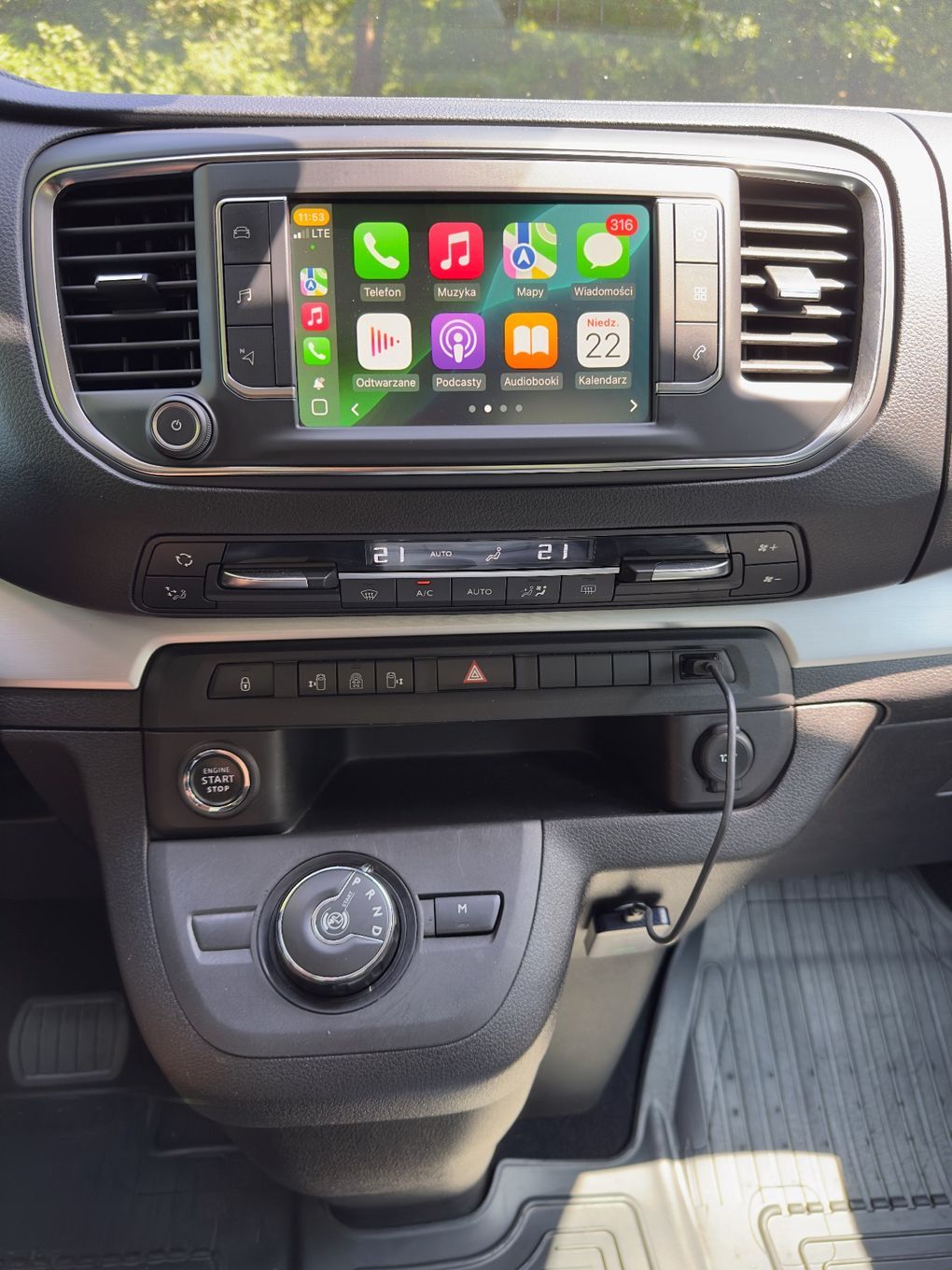 Toyota Proace Verso VIP LONG Jeden kierowca od nowości, webasto, lodówka, drugi komplt kół