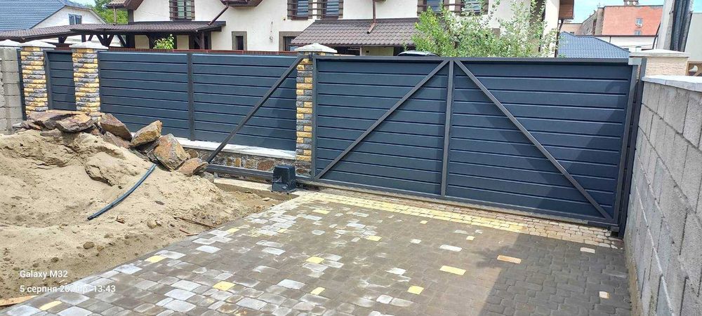 Автоматика на ворота, Відкатні ворота, Автоматичні ворота, Мотор