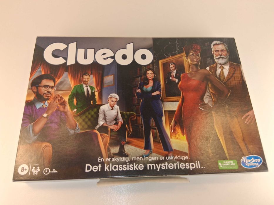 B053 Cluedo Klasyczna Gra Detektywistyczna Mystery Board Game