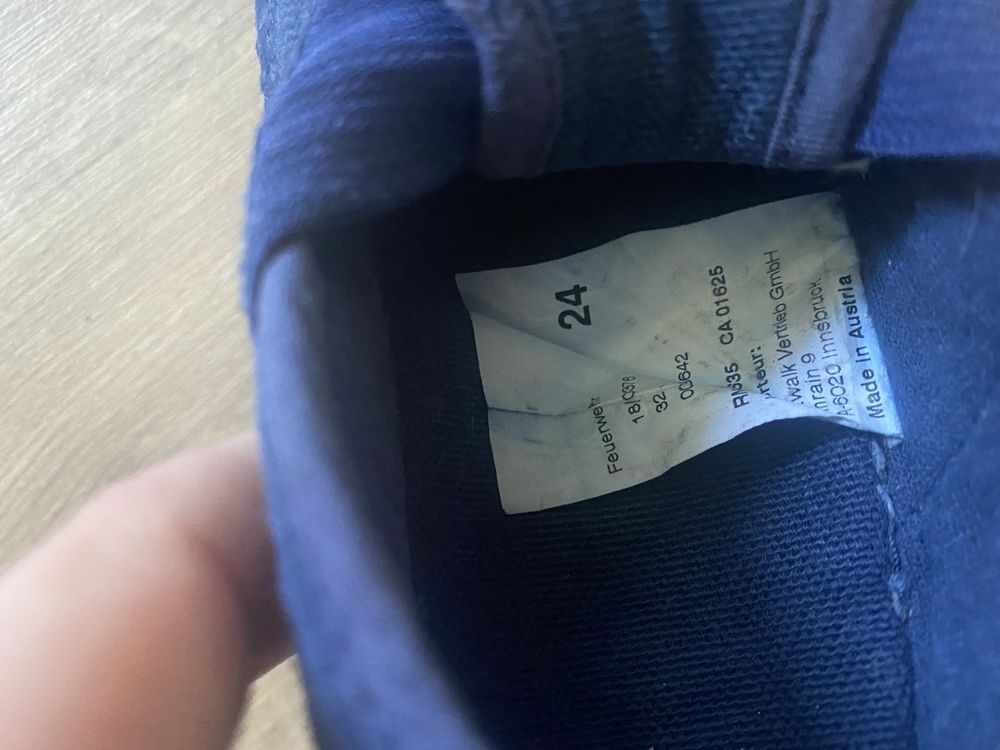 Kapcie Nanga 24 granatowe