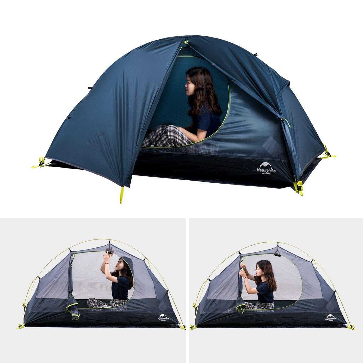 Namiot NATUREHIKE Spider 1 (Namiot rowerowy)