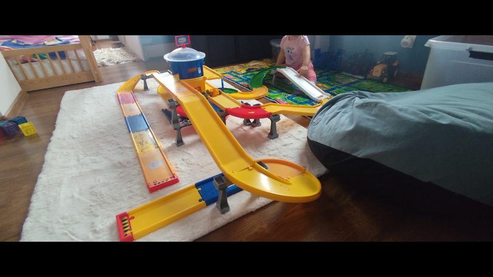 Kolorowy tor wyścigowy