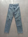 Jeansy mom slim stradivarius