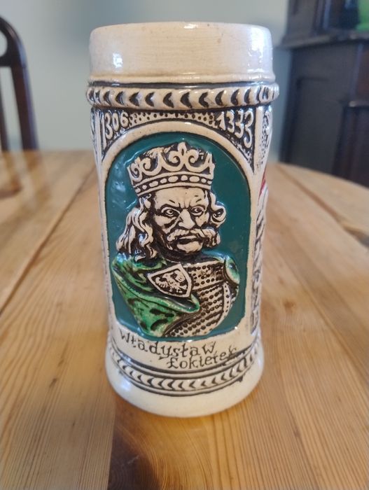 Kufel kolekcjonerski. Koronacja W. Łokietka.