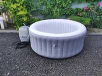 Jacuzzi BESTWAY St. Lucia dla 3 os. Lay-Z-Spa Basen ogrodowy z masażem