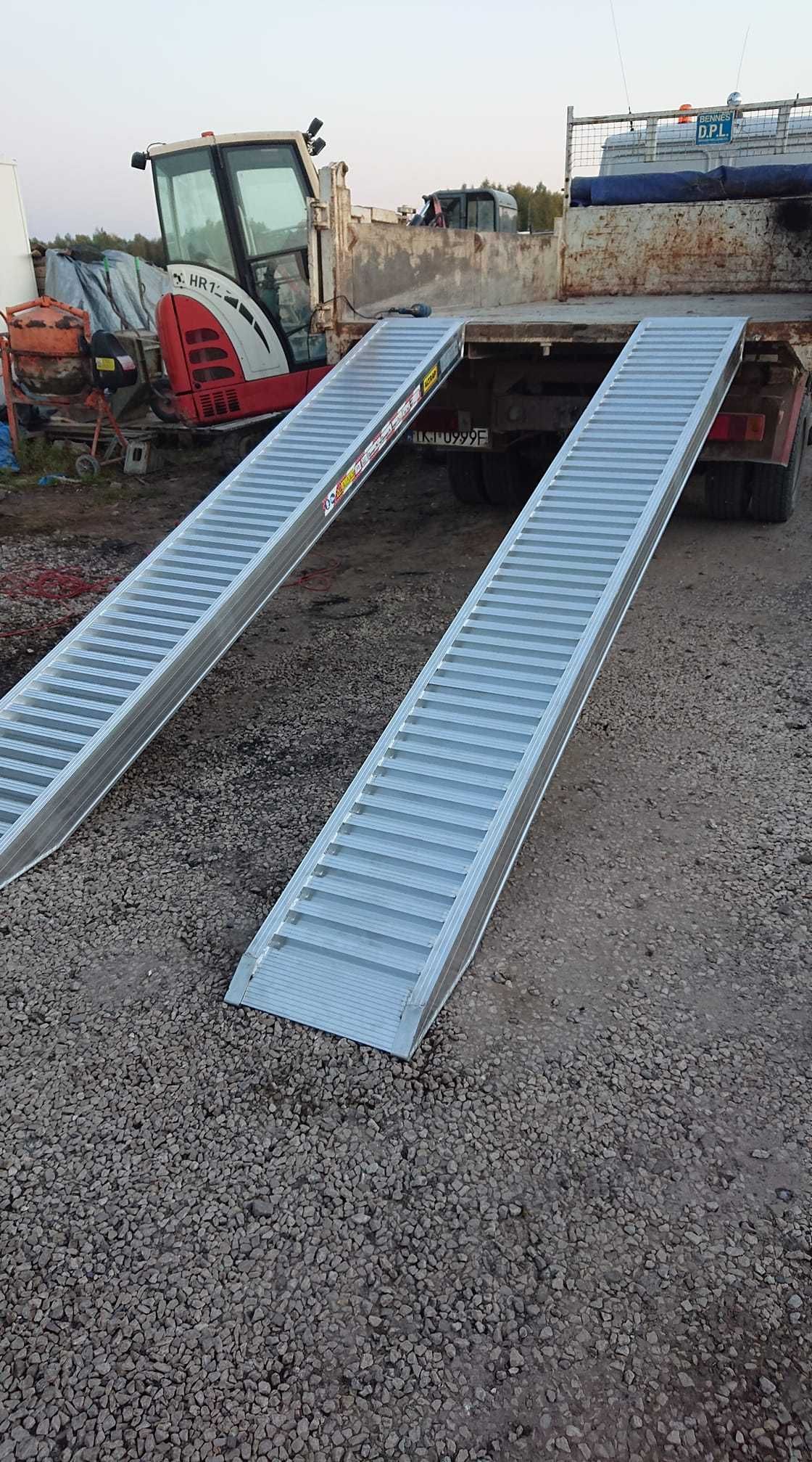 najazdy aluminiowe 4,5m 7,8t Producent abcnajazdy.pl