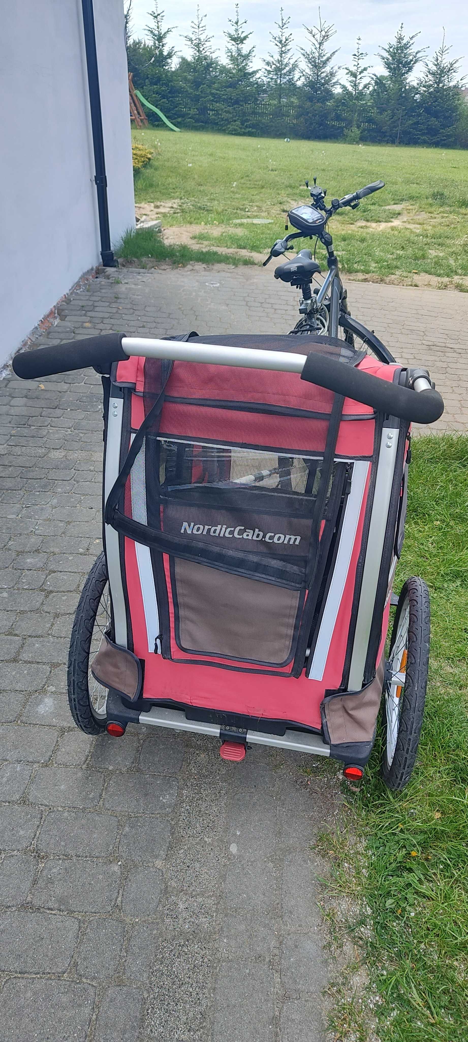Przyczepka rowerowa Nordic Cab Explorer