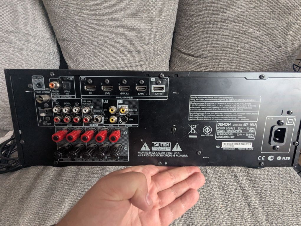 Amplituner Denon AVR-1612