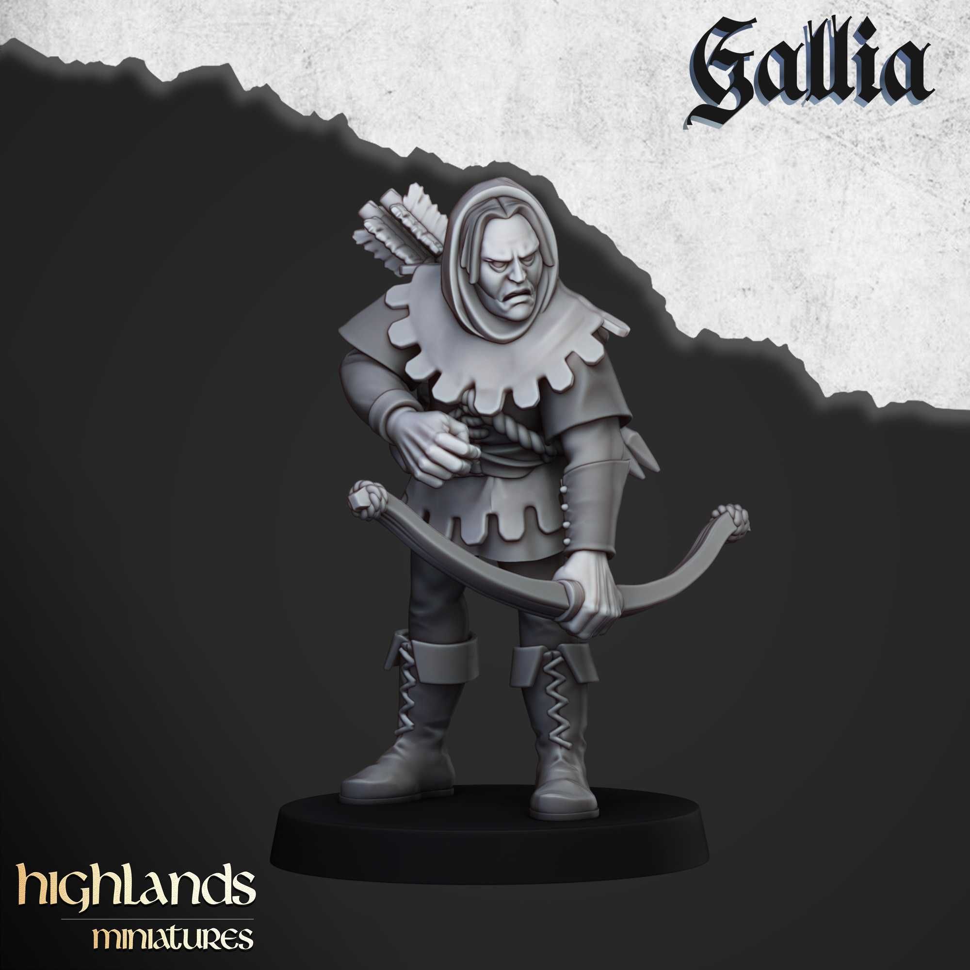 Robin Hood and the Sherwood Archers - ToW AoS WFB Highlands x10