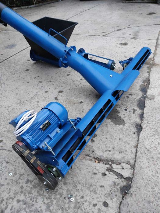 Шнековый навантажувач 159 мм*4 м,б/дв, шнек, шнековий погрузчик зерна