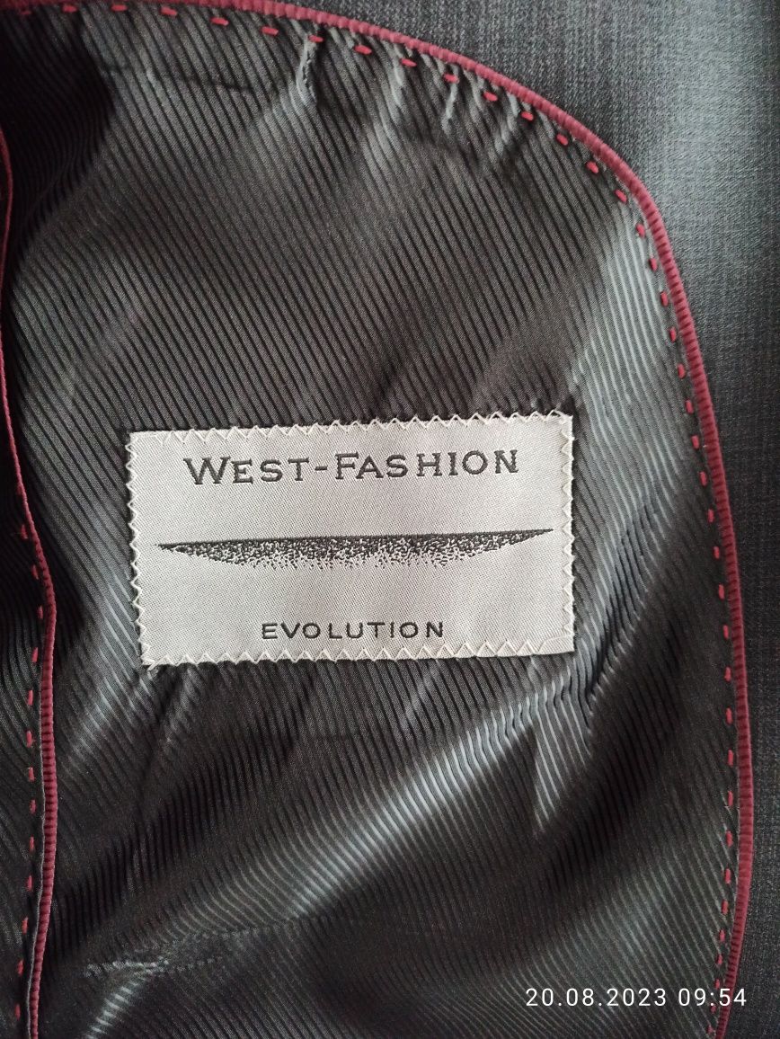 Чоловічий костюм West-fashion