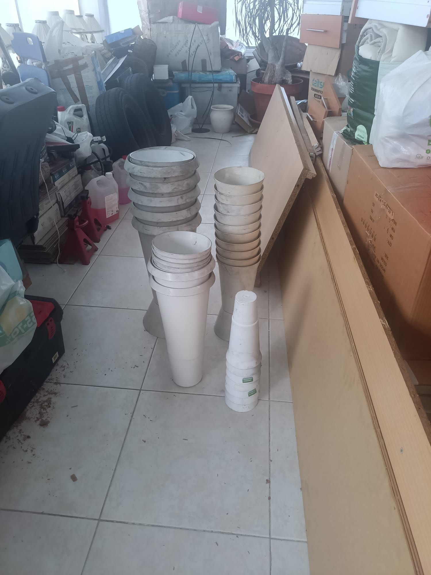 Expositores de florista para rolos de papel para ramos