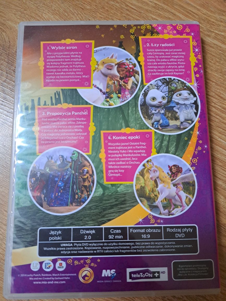 DVD Bajka Mia i Ja Koniec epoki