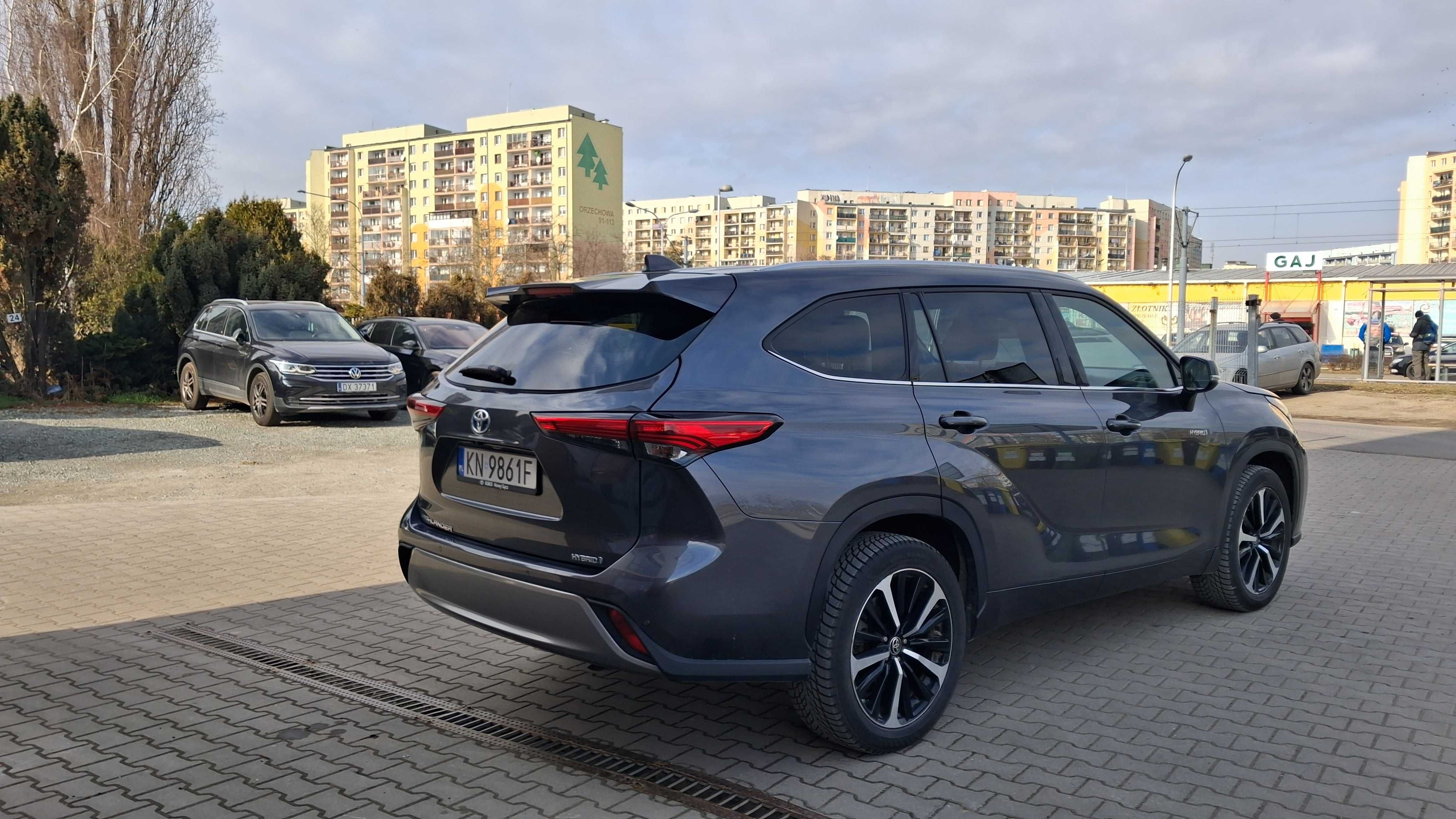 Toyota Highlander, Wynajem długoterminowy samochodów wypożyczalnia aut