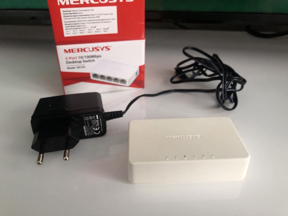 Комутатор (світч) Mercusys MS105