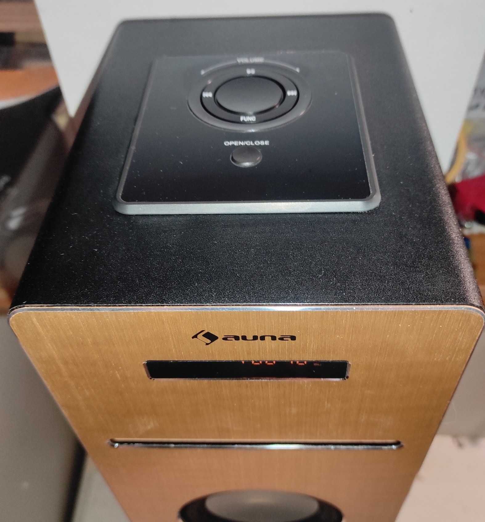 Колонка вежа auna Berklee 2 x 10 Вт RMS FM-радіо  Bluetooth USB