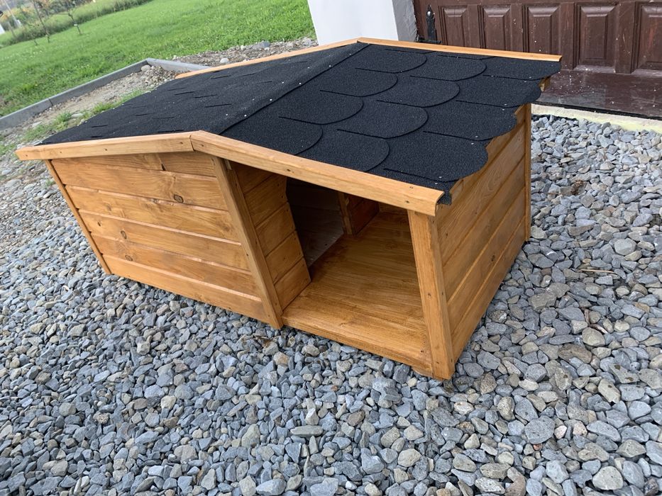 Buda dla psa ocieplana - gotowa do wysylki