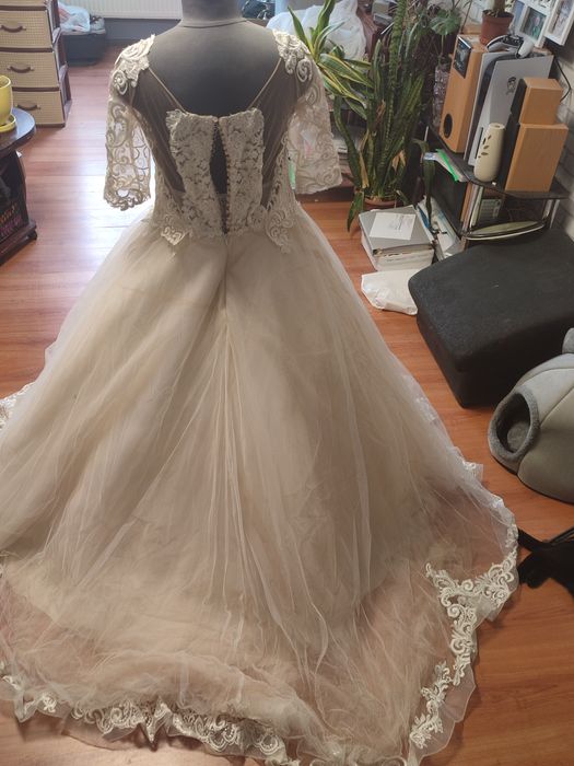 Свадебное платье размер 48-52