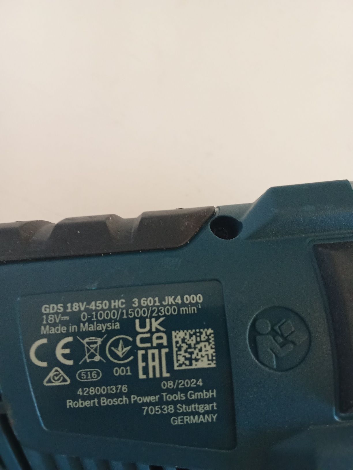 Bosch GDS 18 v - 450hc akumulatorowy klucz udarowy nowy oryginał