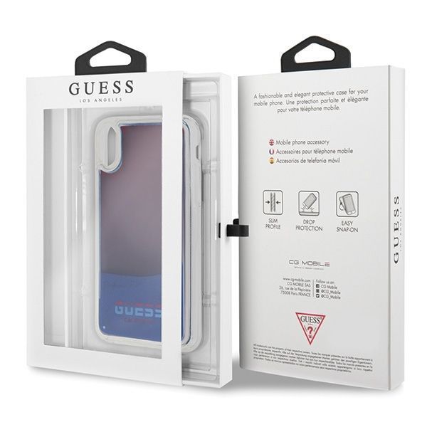 Etui Ochronne Guess California do iPhone X/Xs - Czerwony