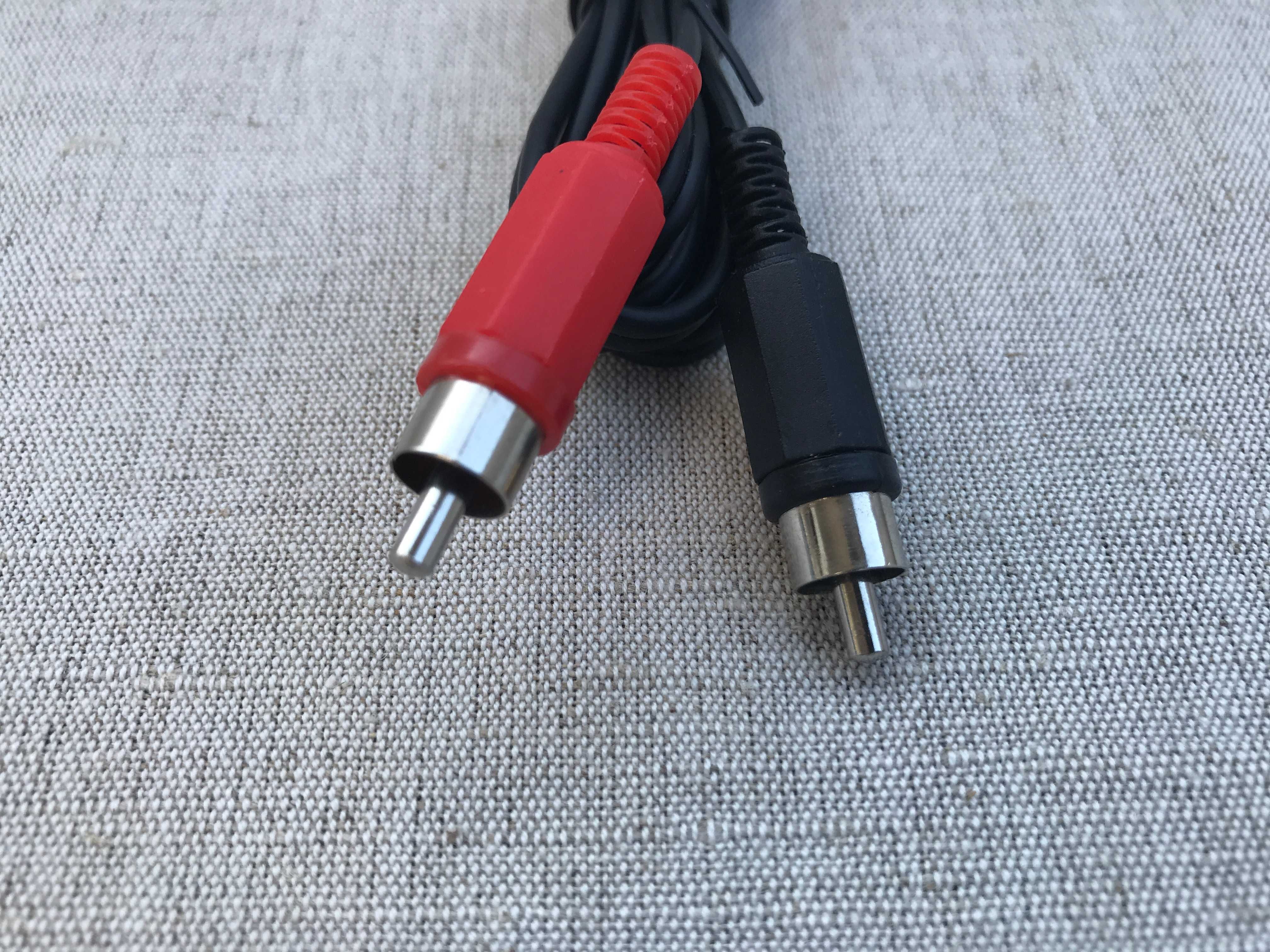 Kabel, Przewód 2x RCA (cinch) / RCA (cinch) + minijack