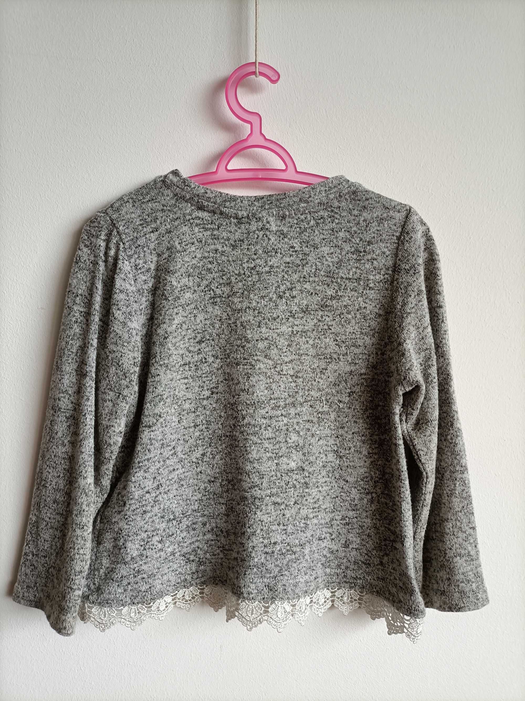 Primark sweterek bluza Minnie dla dziewczynki 3-4lata 98-104cm szara