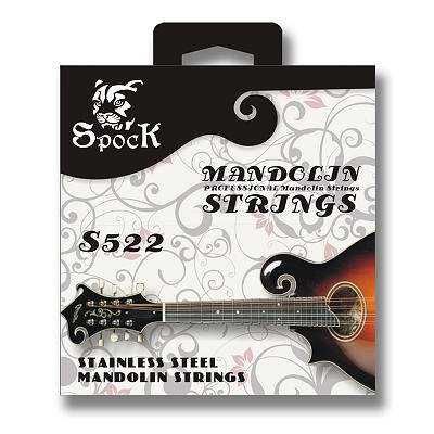 Struny do mandoliny Spock S522 struny mandolinowe S-522