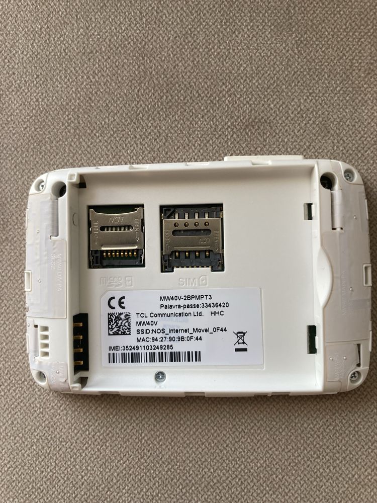 Router internet móvel 0F44 NOS