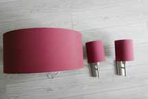Kinkiety + lampa