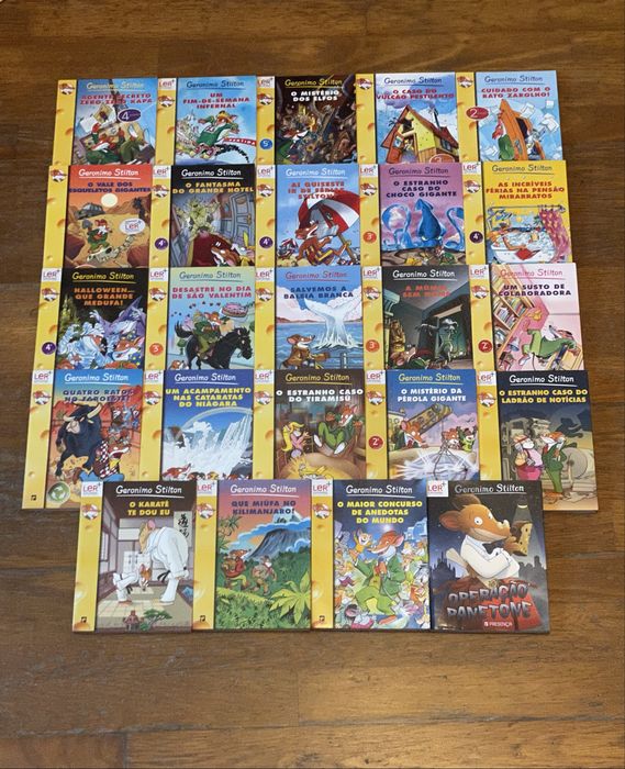 Geronimo Stilton - 49 Livros da coleção
