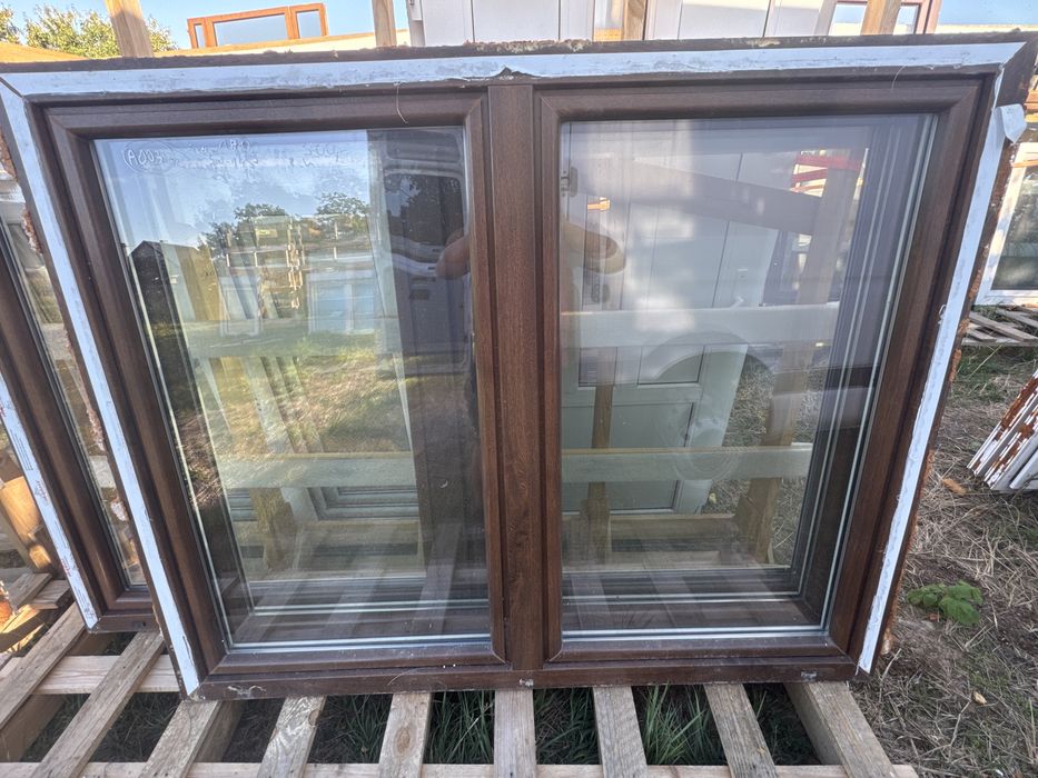 1x okno plastikowe 180x145 rozwierno uchylne (transport, 180x140, ru)