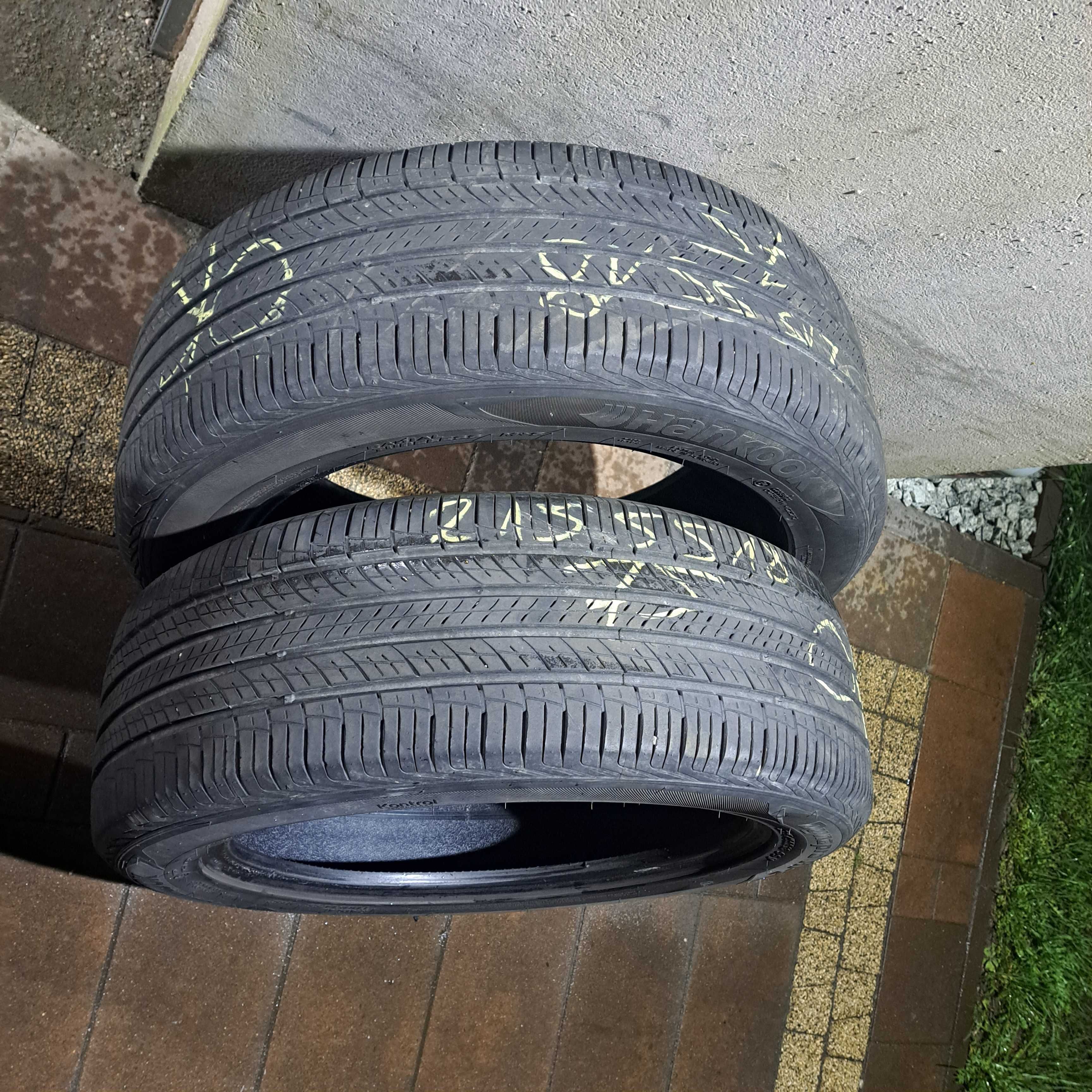 4 opony letnie 215 55 r18 bridestone,hankook