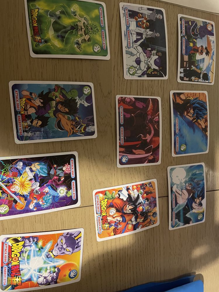 Cartas dragon ball super