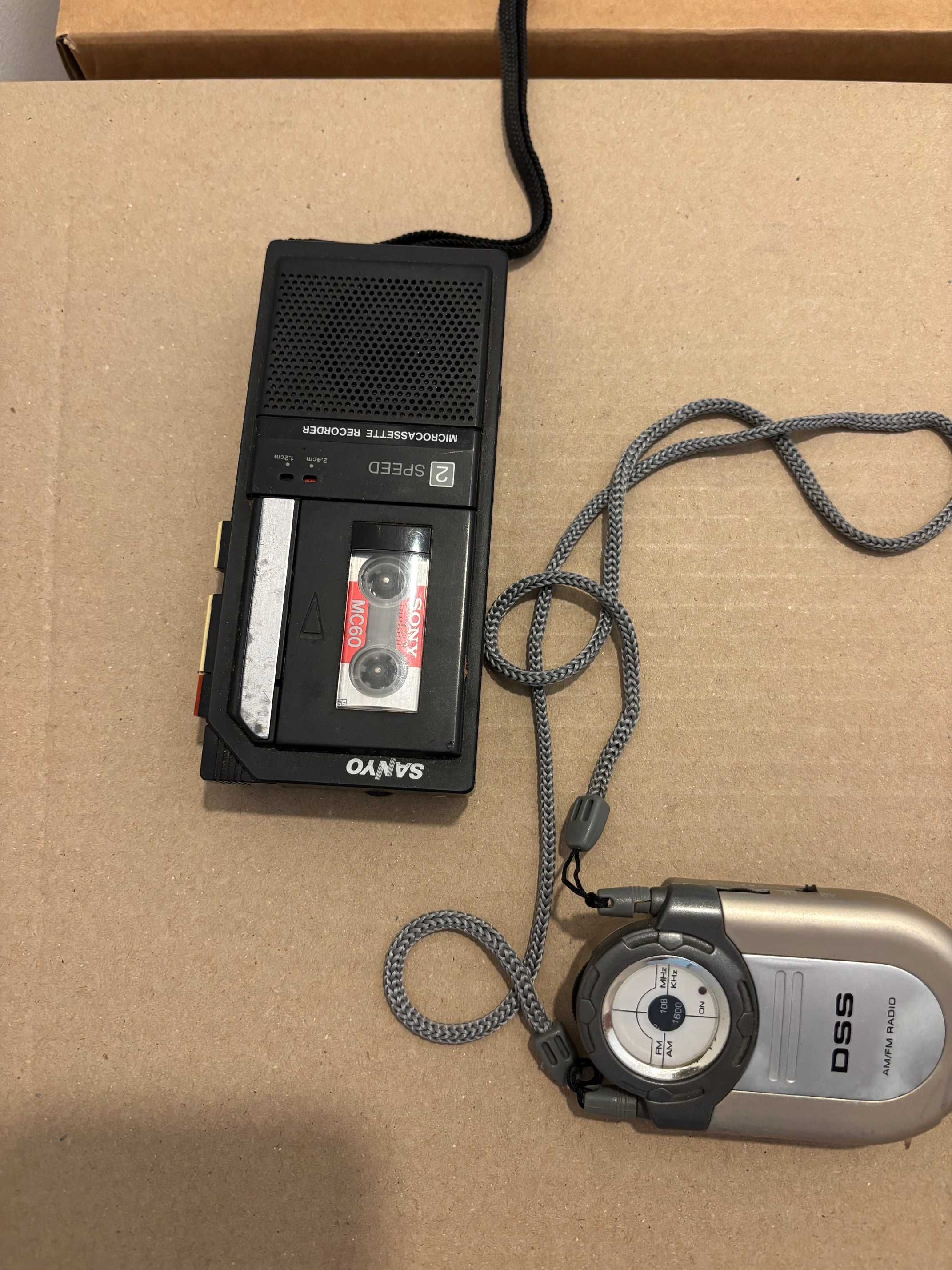 Sanyo - Mini gravador de voz - cassete