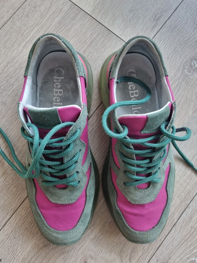 Buty skórzane CheBello r 37