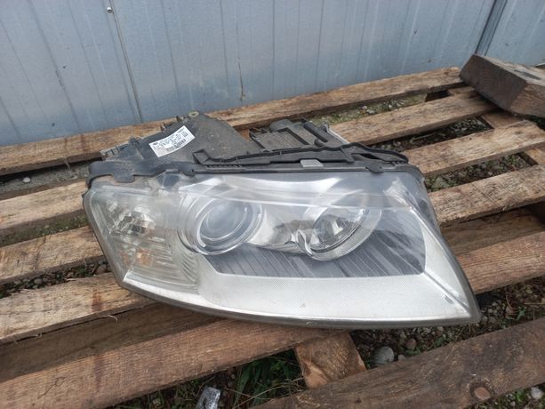 Lampa przód przednia prawa kompletna audi a8 d3 lift xenon