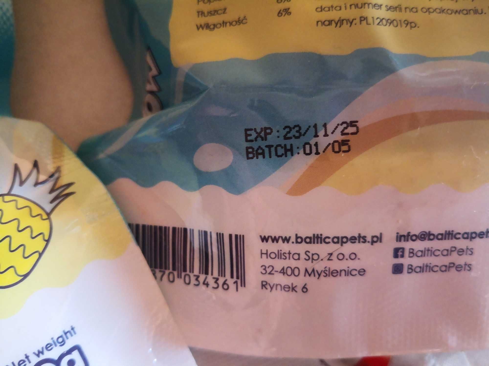 Zestaw smakołyków dla psa Baltica