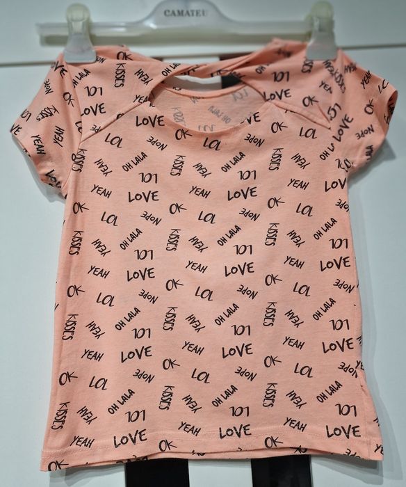 Bluzka Dziecięca T-shirt Sweet Orange 134/140