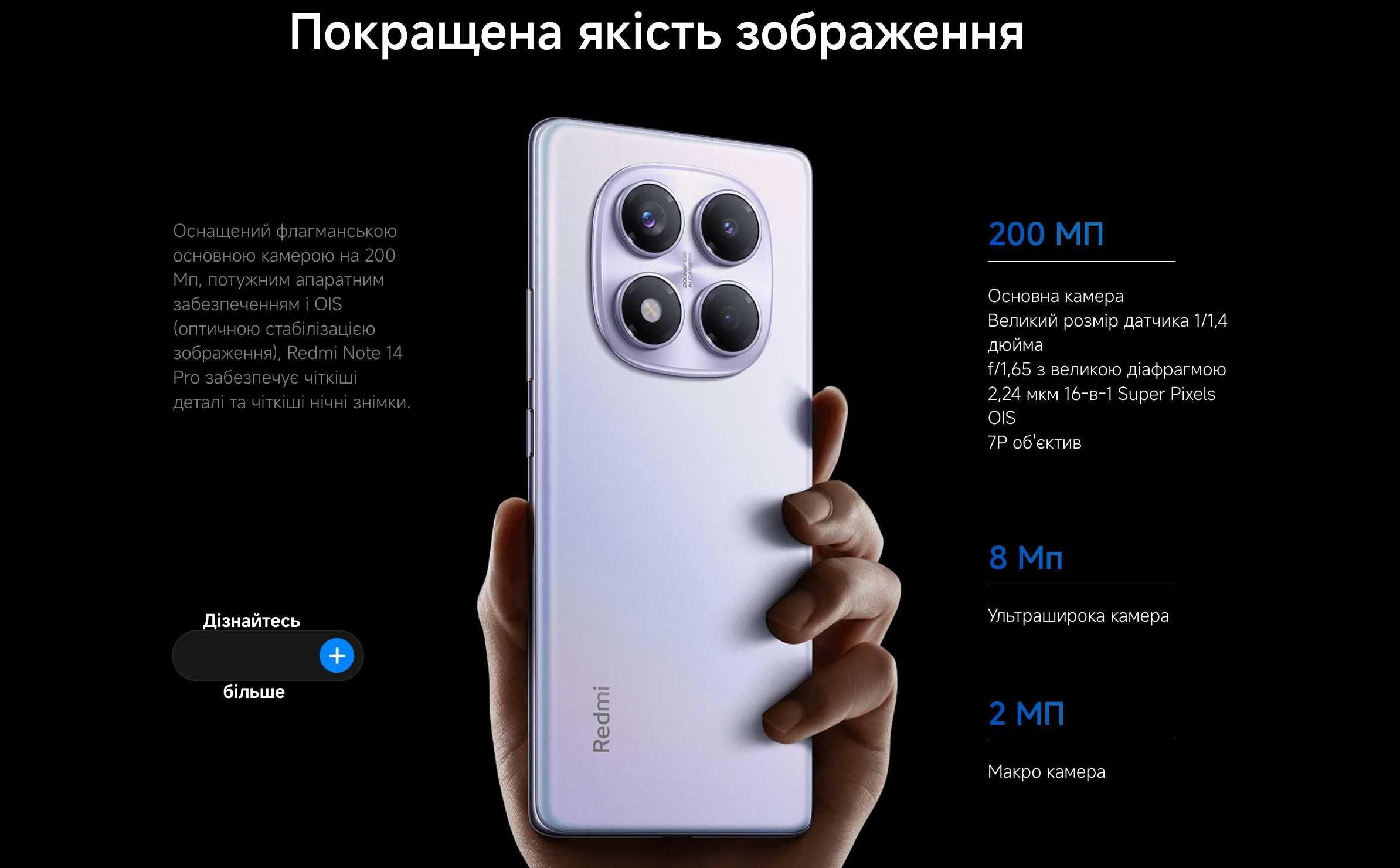 ••• Xiaomi Redmi Note 14 Pro 12/512 • 12/256 • 8/256 +Блок ЗУ Гарантія