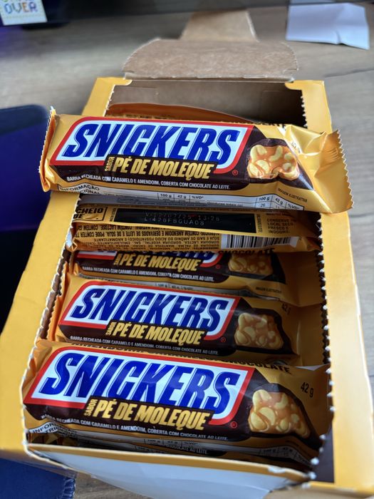 Baton Snickers Pe de moleque - 60szt